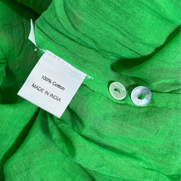 Banjanan Hilary Dress in Woden Hedgerow Classic Green - Picture 8 of 16